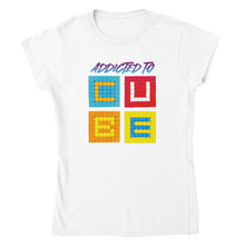 Addicted to Cube Womens Crewneck T-shirt