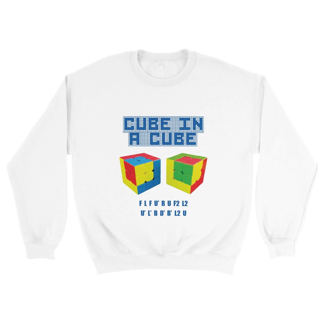 Cube in a Cube Unisex Crewneck Sweatshirt