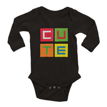 CUTE Baby Long Sleeve Bodysuit