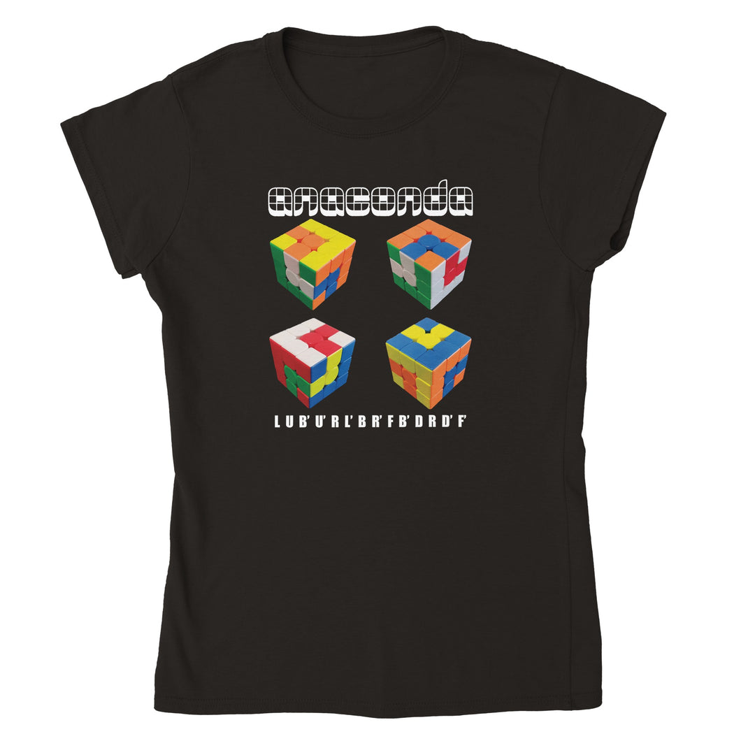 Anaconda Womens Crewneck T-shirt
