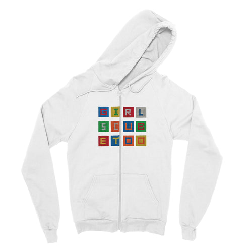 Girls cube too Unisex Zip Hoodie