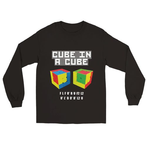 Cube in a Cube Unisex Longsleeve T-shirt