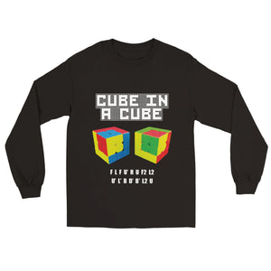 Cube in a Cube Unisex Longsleeve T-shirt