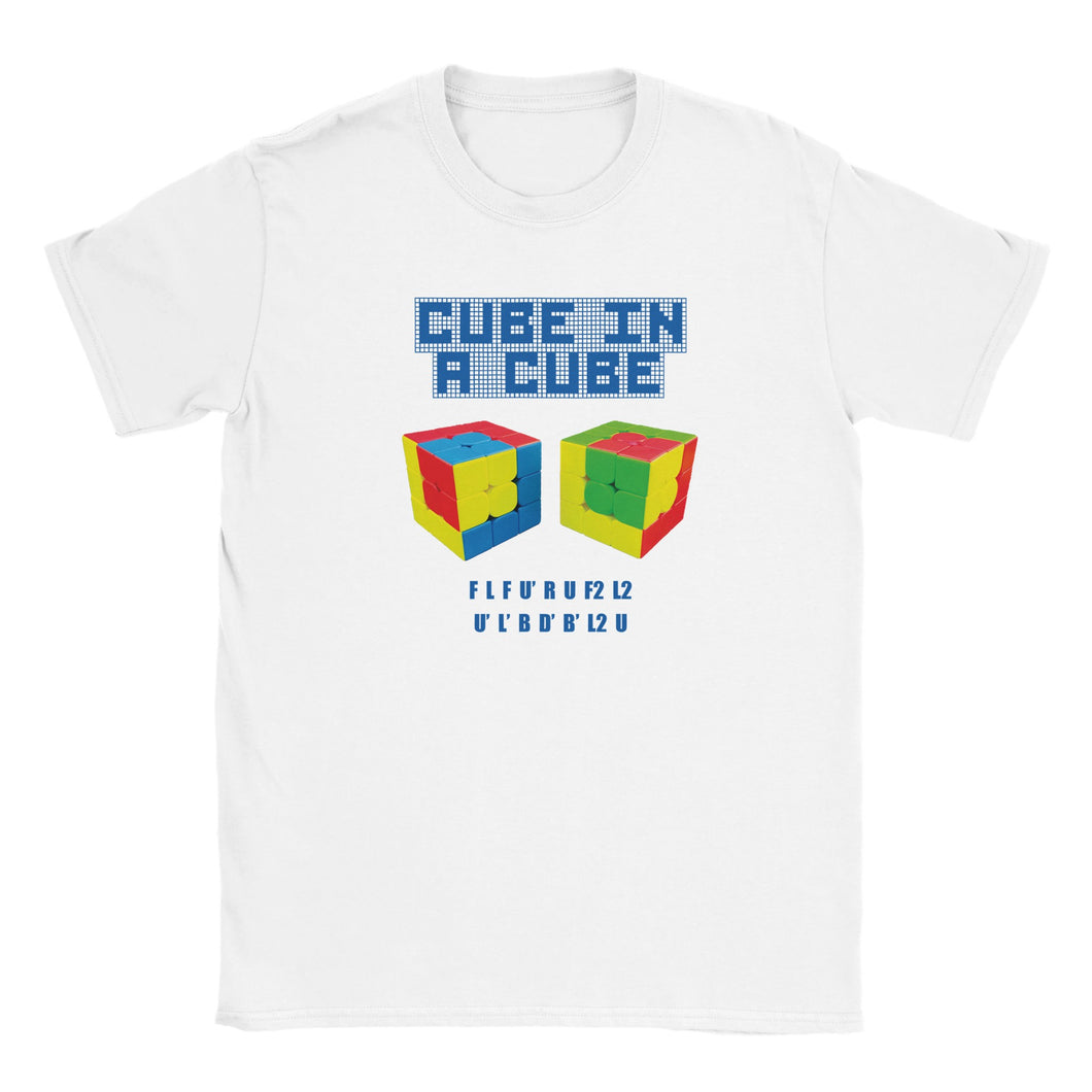 Cube in a Cube Kids Crewneck T-shirt