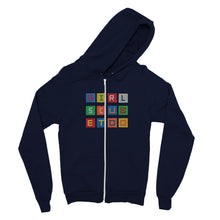 Girls cube too Unisex Zip Hoodie