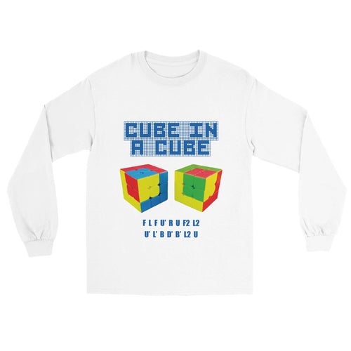 Cube in a Cube Unisex Longsleeved T-shirt